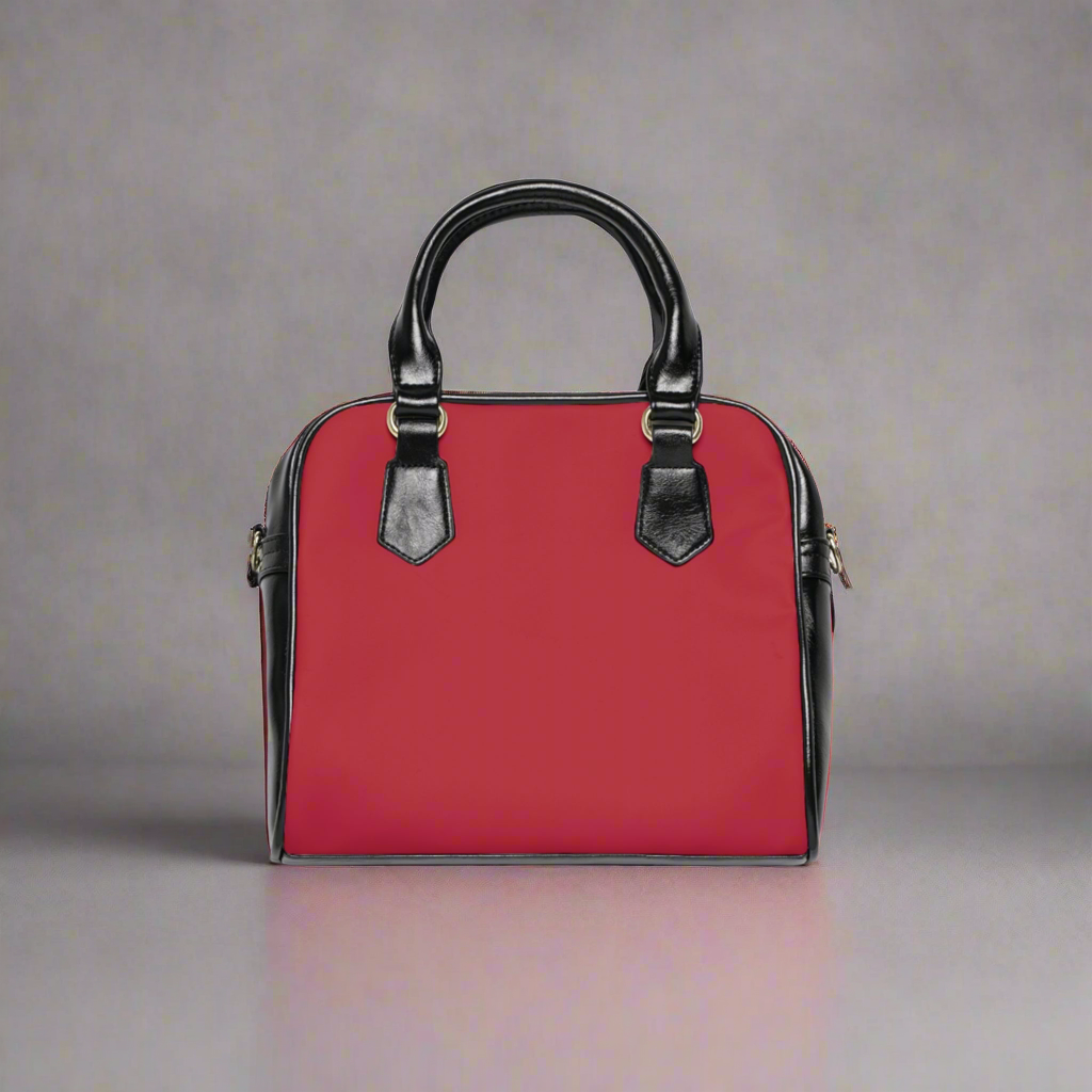 Shoulder Handbag - Red