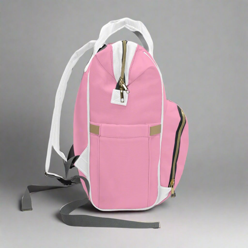 Multifunctional Diaper Backpack - Pink