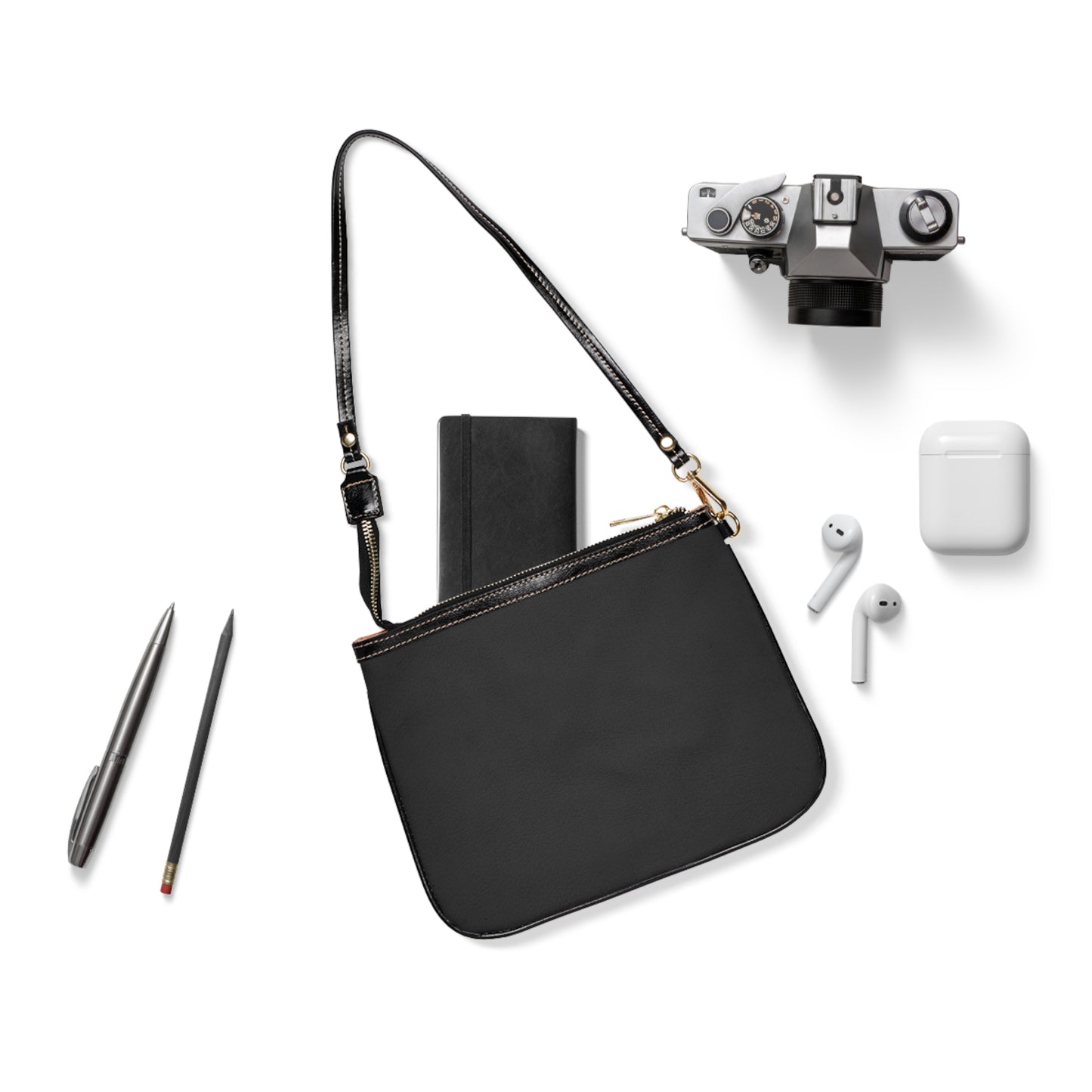 Small Shoulder Bag - Black