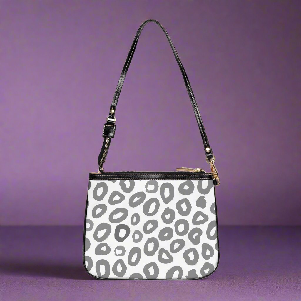 Small Shoulder Bag - White Leopard