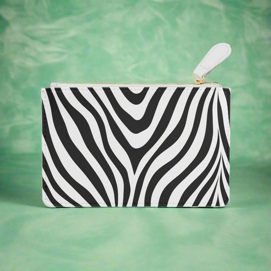 Mini Clutch Bag - Zebra