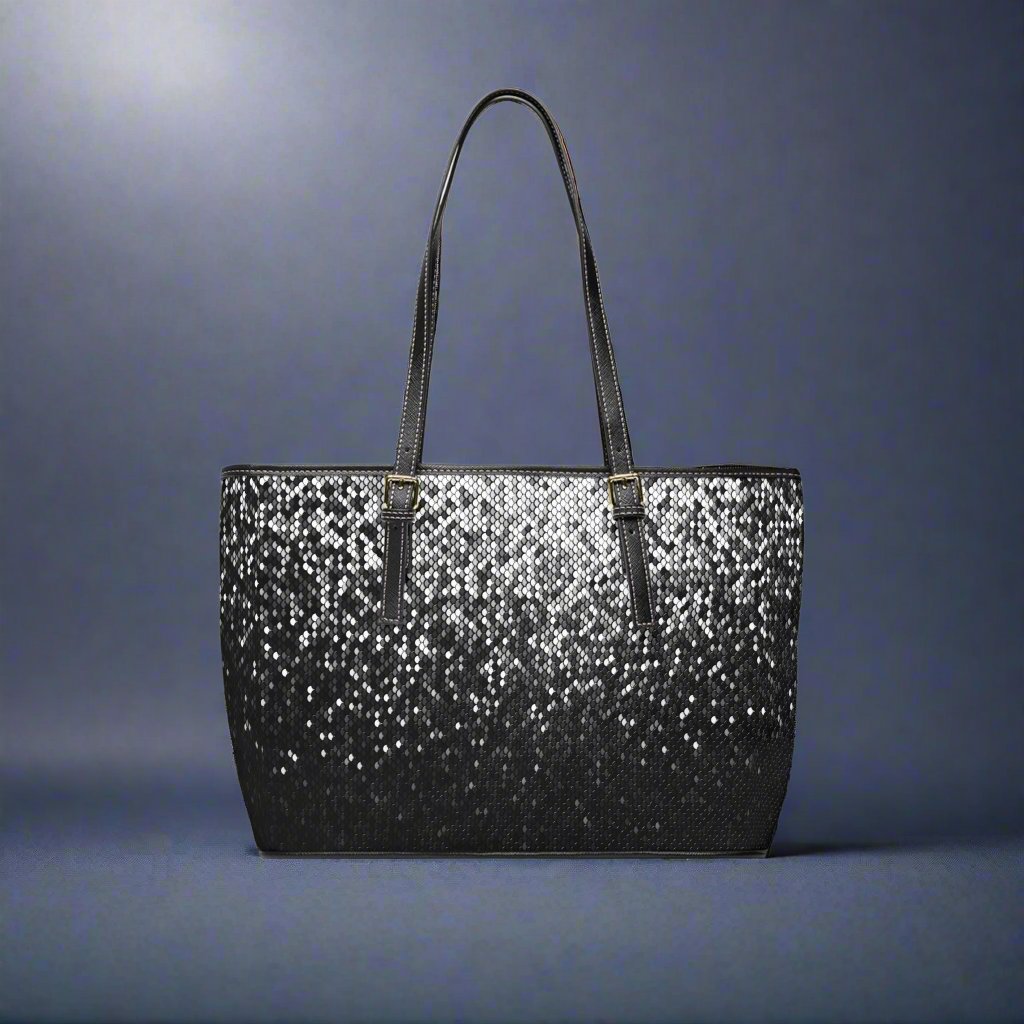 Shoulder Bag - Silver Sparkles