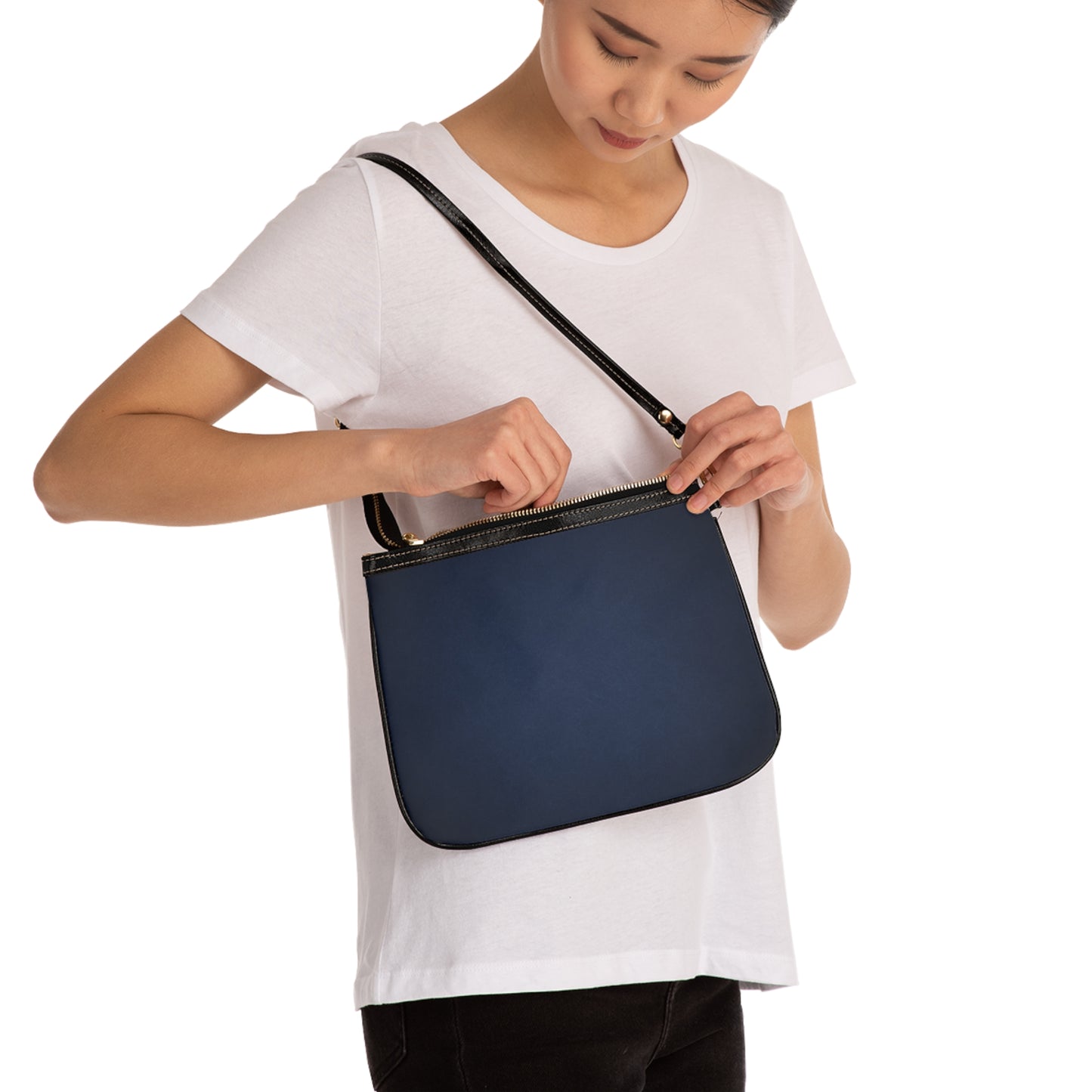 Small Shoulder Bag - Dark Blue