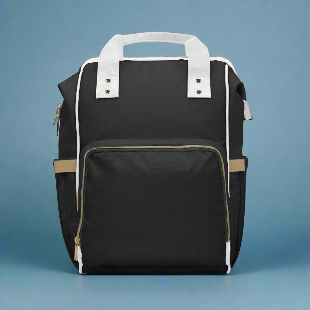 Multifunctional Diaper Backpack - Black