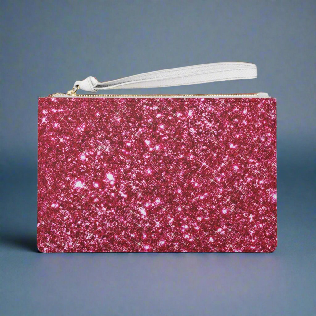 Clutch Bag - Pink Sparkles