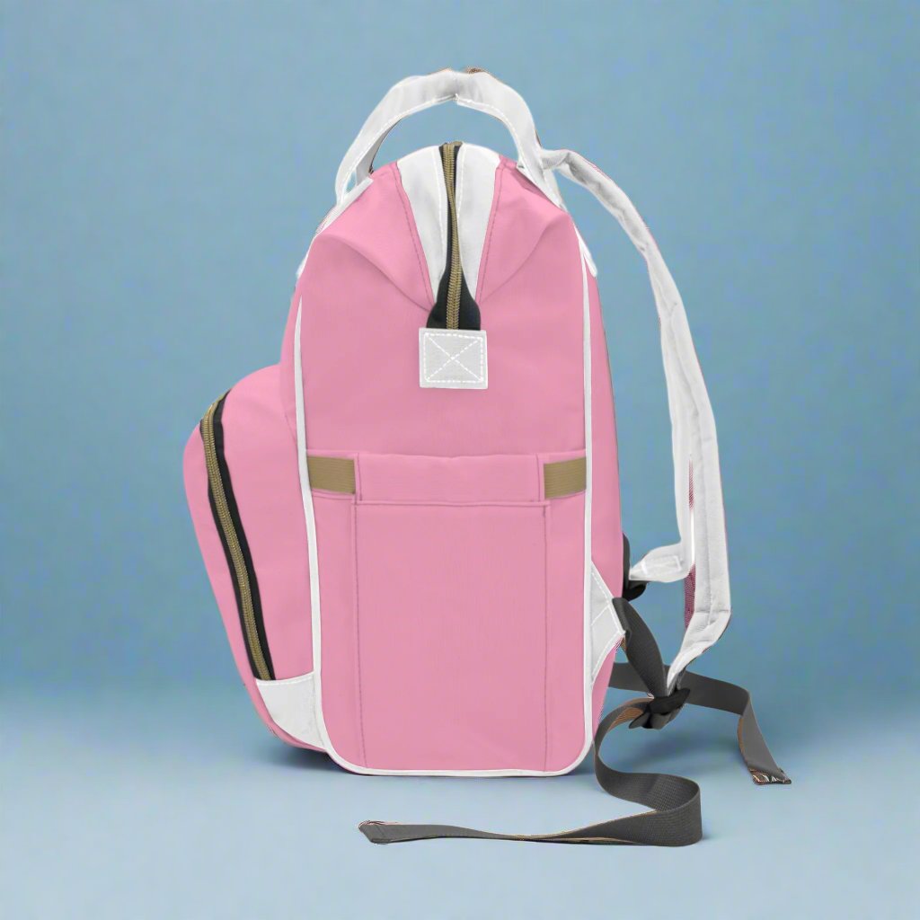 Multifunctional Diaper Backpack - Pink