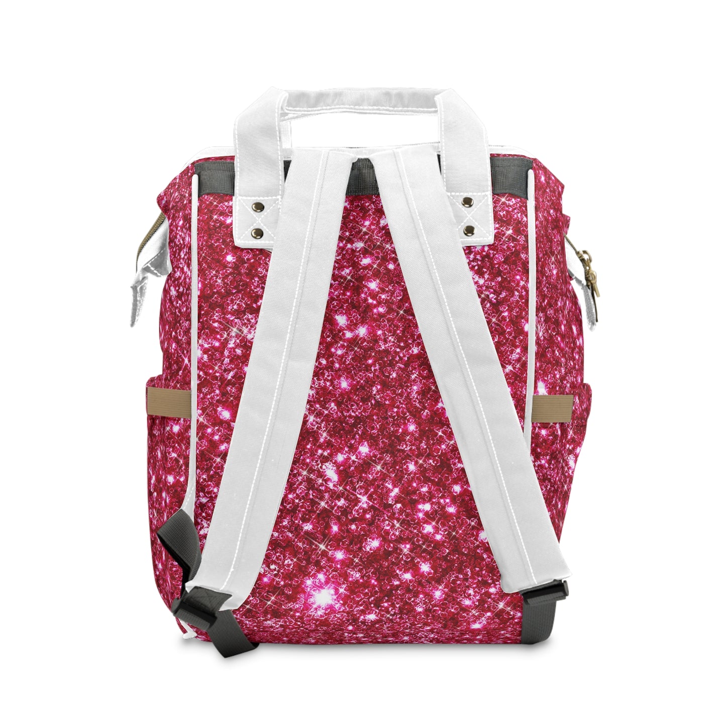 Multifunctional Diaper Backpack - Pink Sparkles