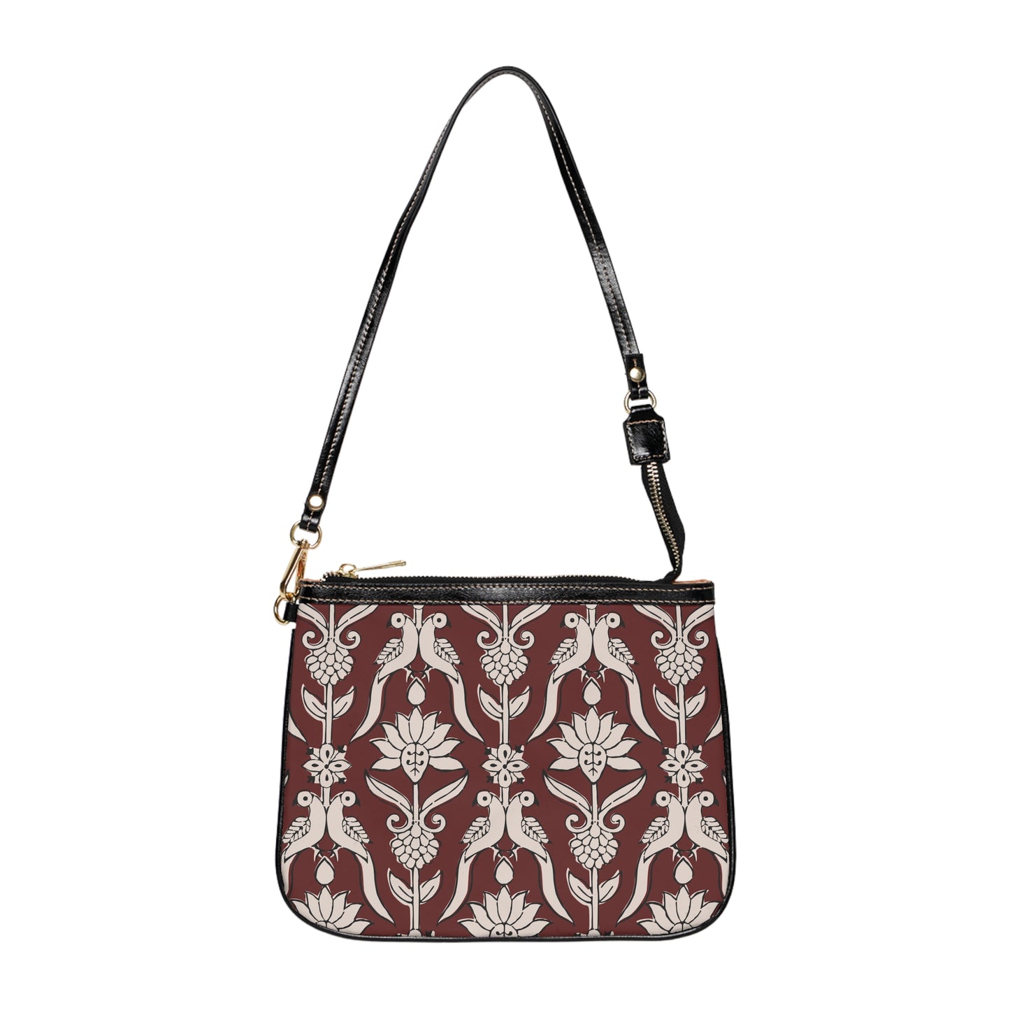 Small Shoulder Bag - Burgandy