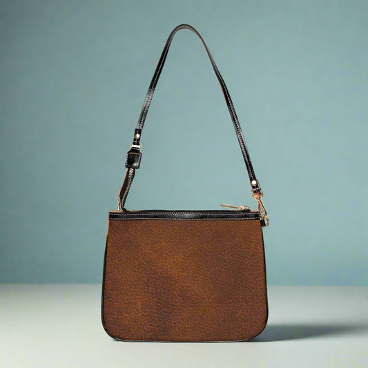 Small Shoulder Bag - Brown