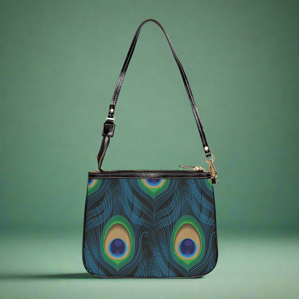 Small Shoulder Bag - Peacock