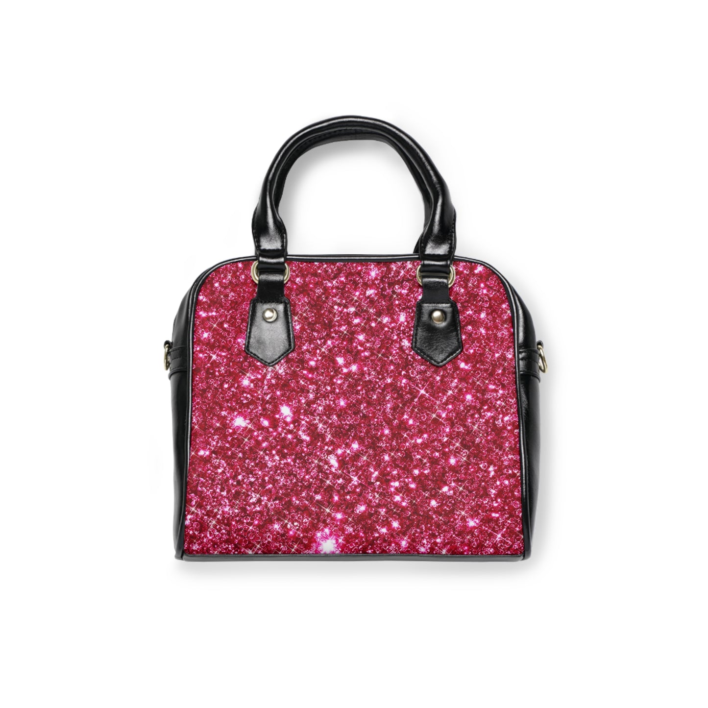 Shoulder Handbag - Pink Sparkles