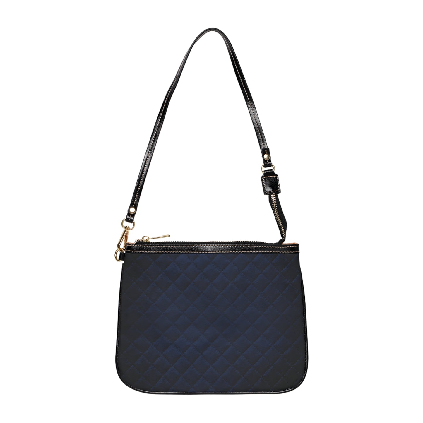 Small Shoulder Bag - Dark Blue Pattern