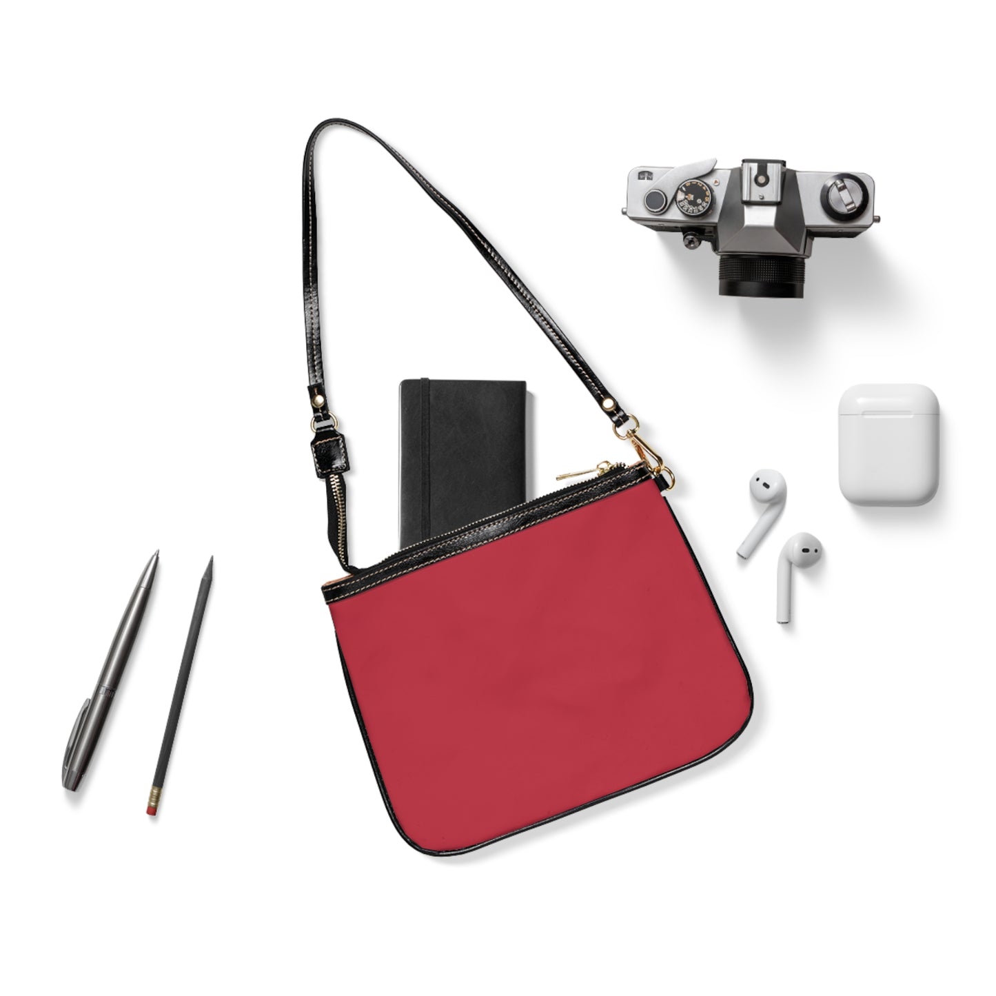 Small Shoulder Bag - Red