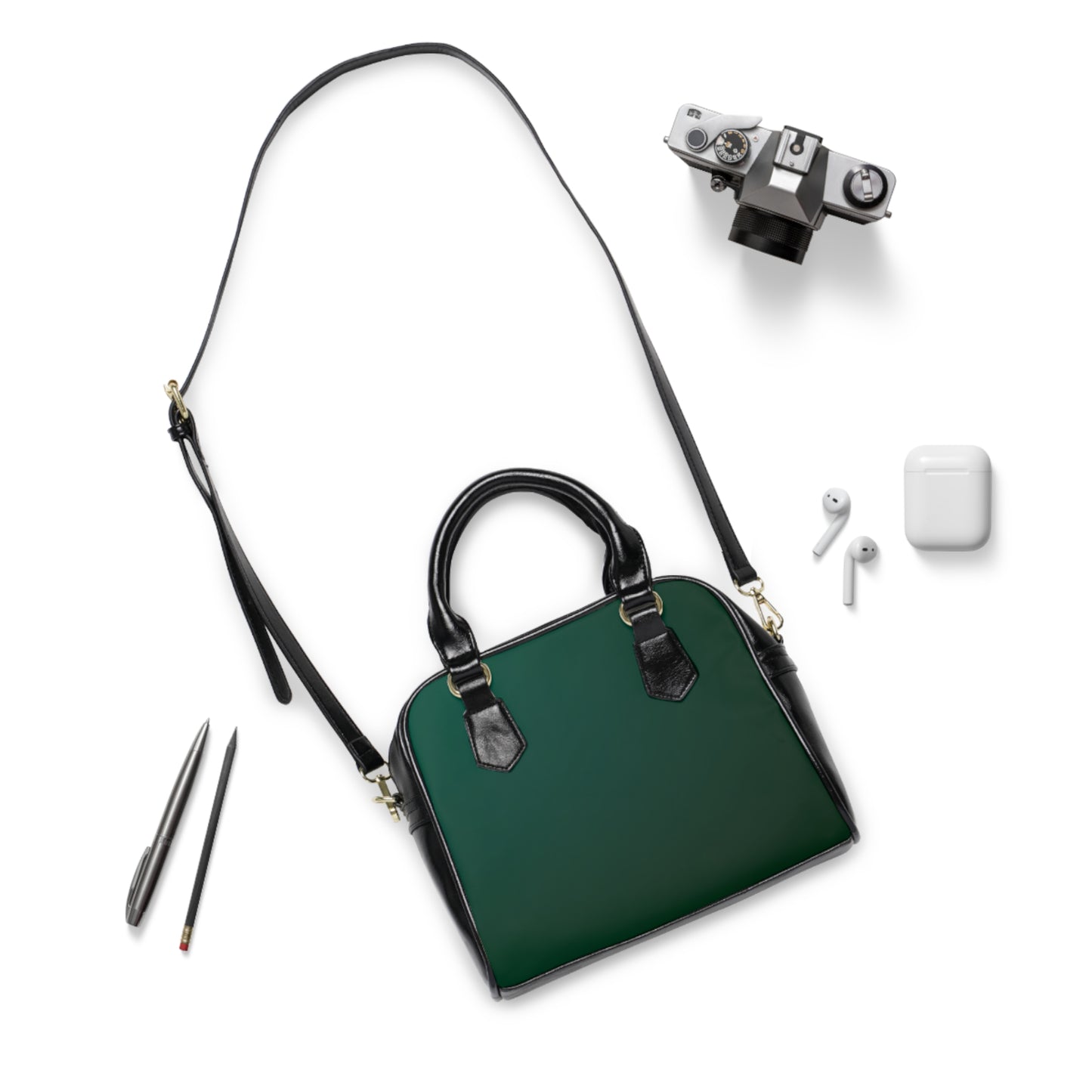 Shoulder Handbag - Green