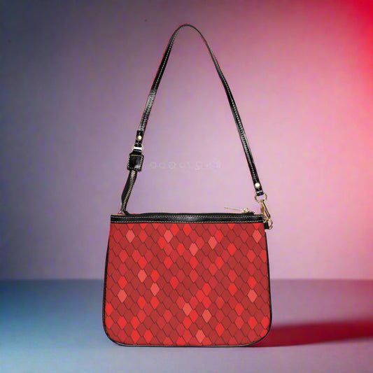 Small Shoulder Bag - Red Sparkles