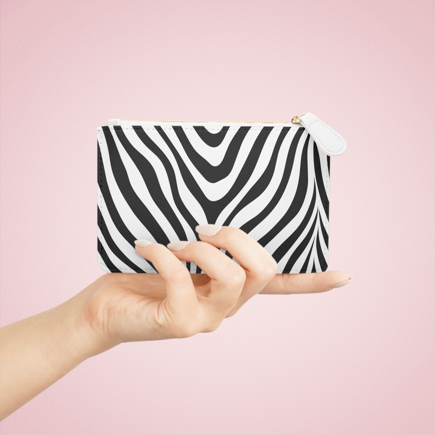 Mini Clutch Bag - Zebra