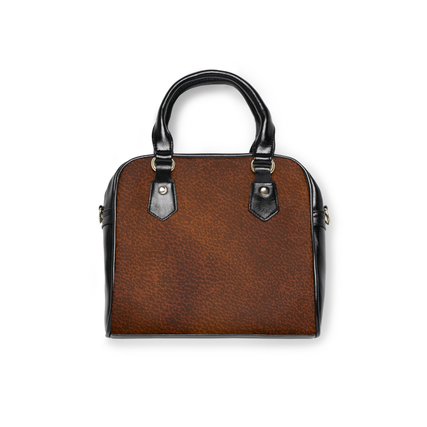 Shoulder Handbag - Brown