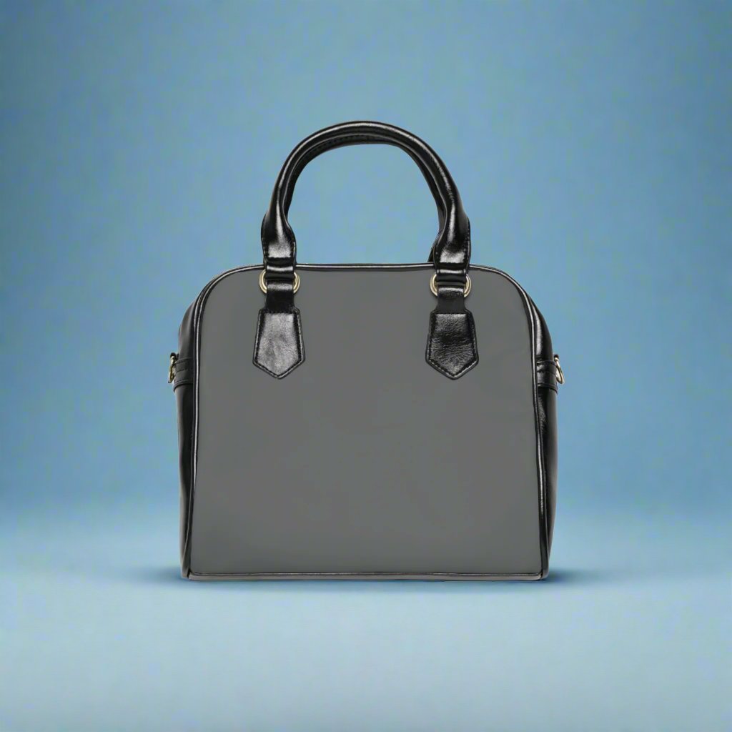 Shoulder Handbag - Grey