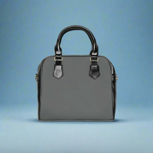 Shoulder Handbag - Grey