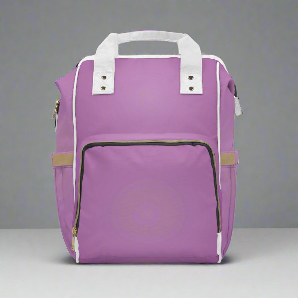 Multifunctional Diaper Backpack - Purple