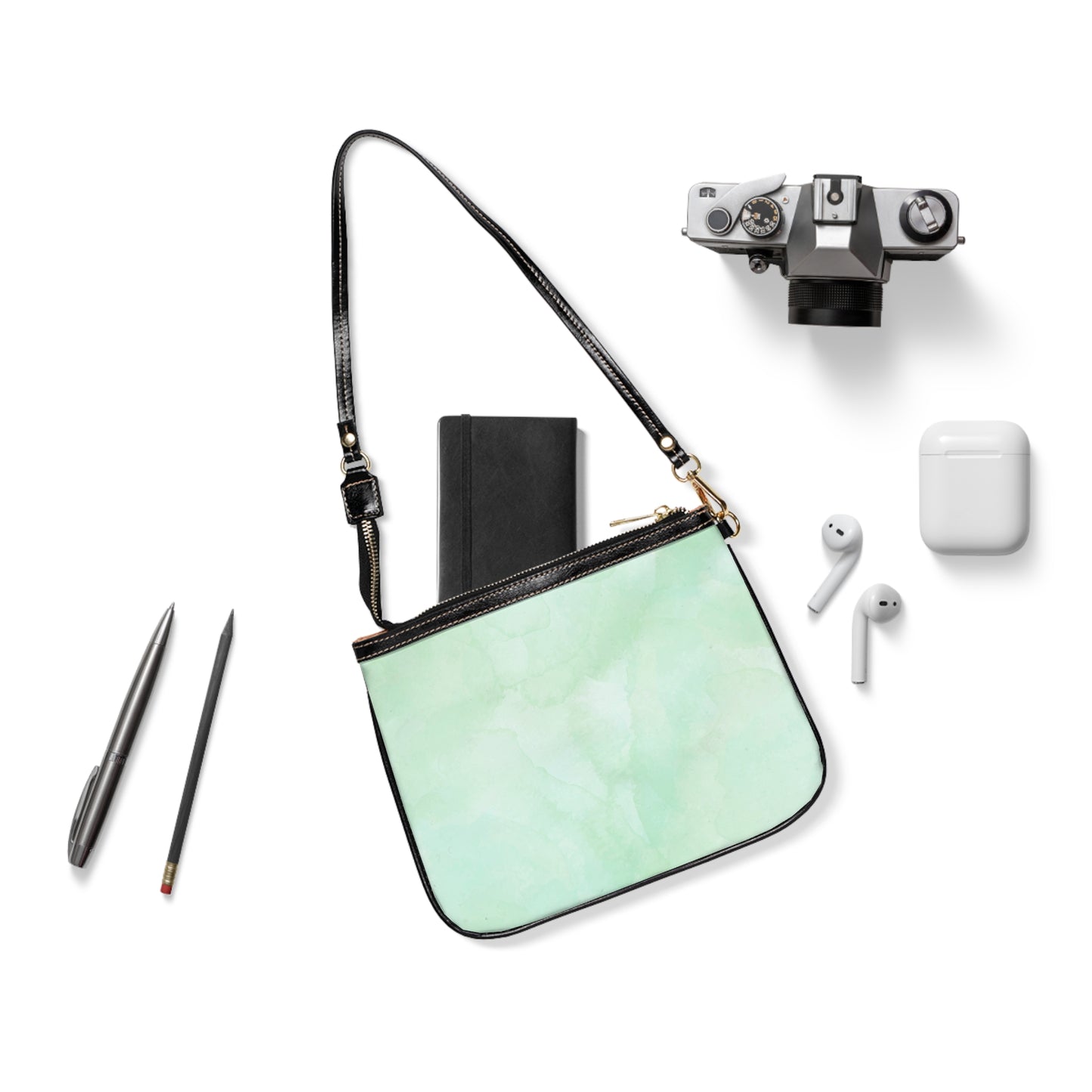 Small Shoulder Bag - Light Green