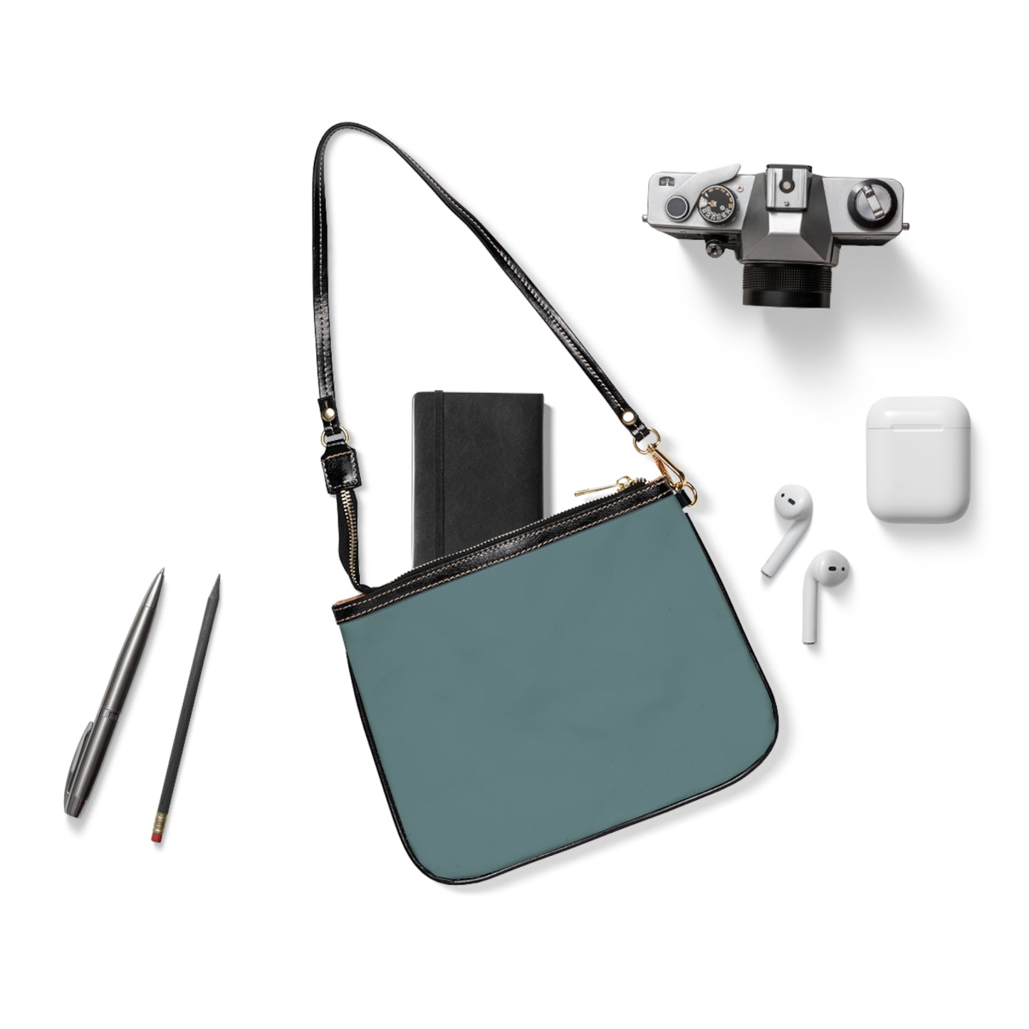 Small Shoulder Bag - Blue/Green