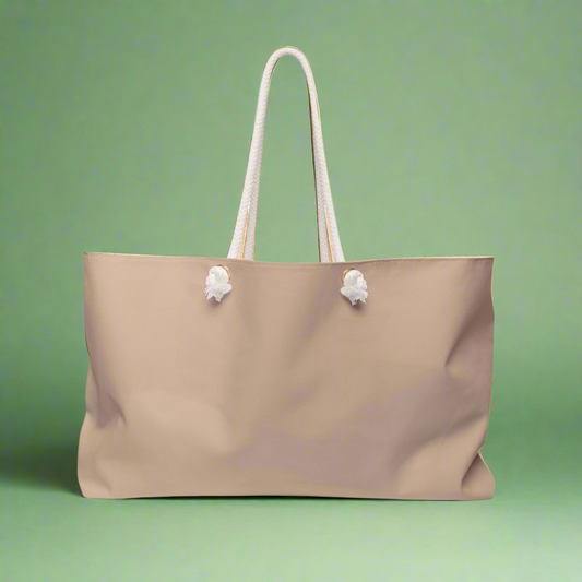 Weekender Bag - Beige