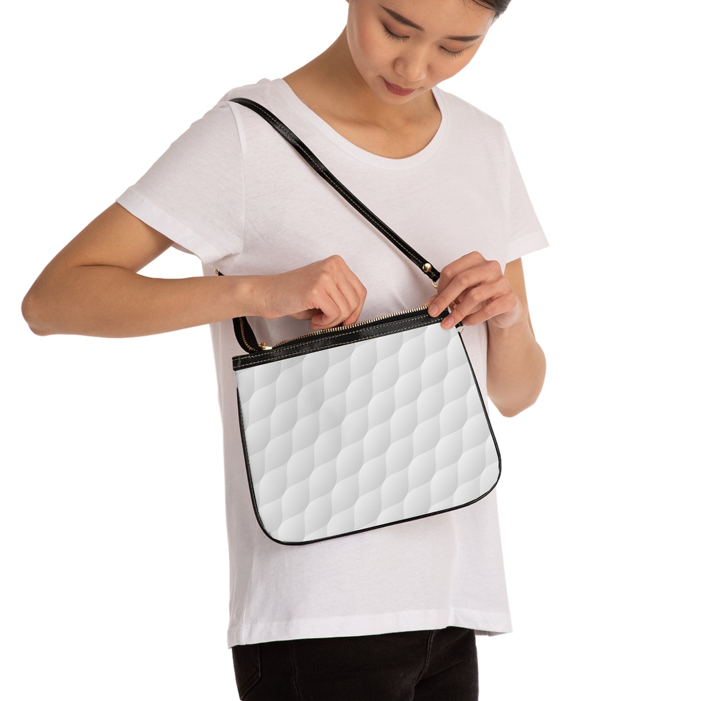 Small Shoulder Bag - White