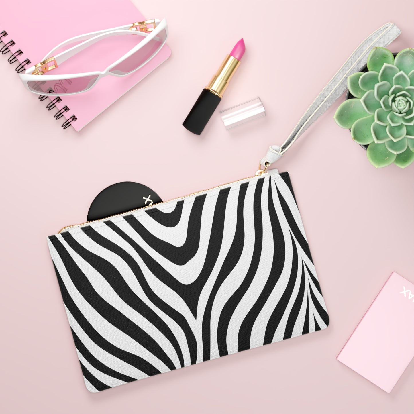 Clutch Bag - Zebra