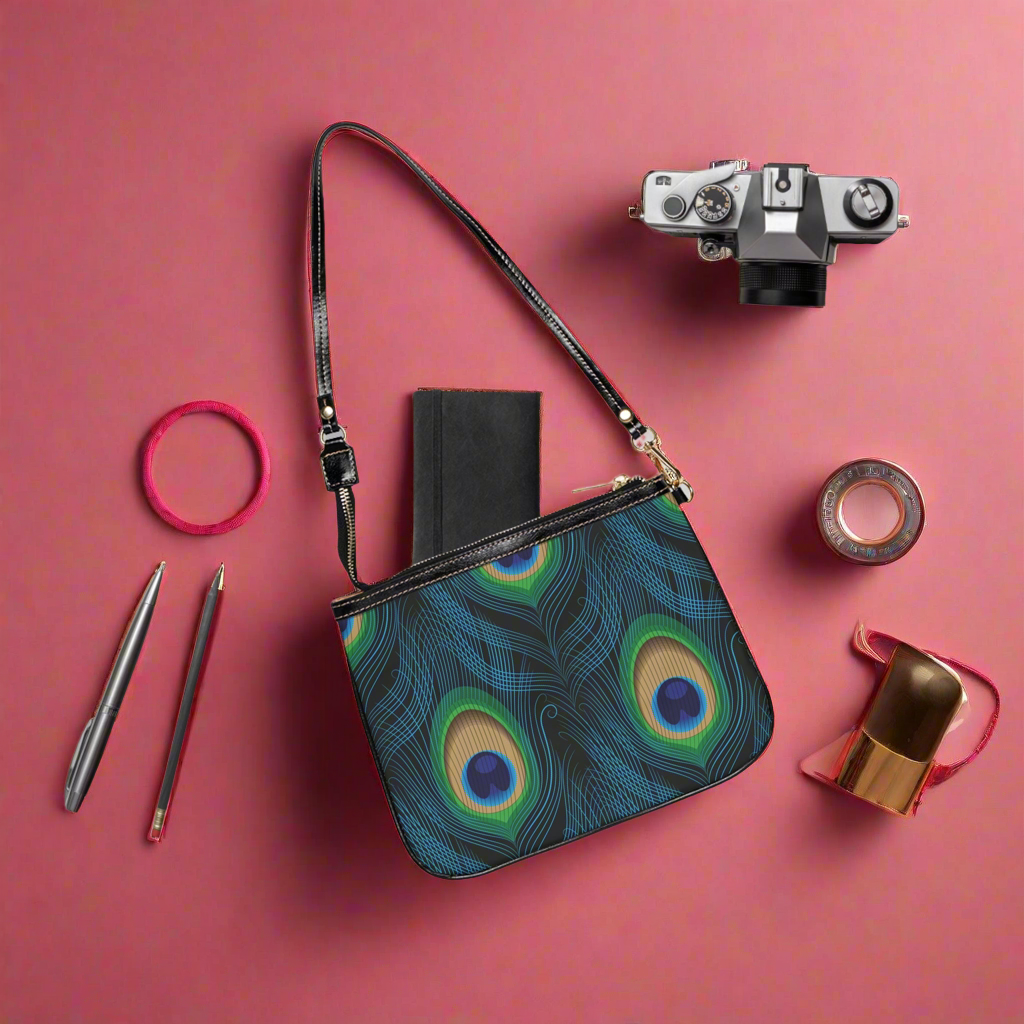 Small Shoulder Bag - Peacock