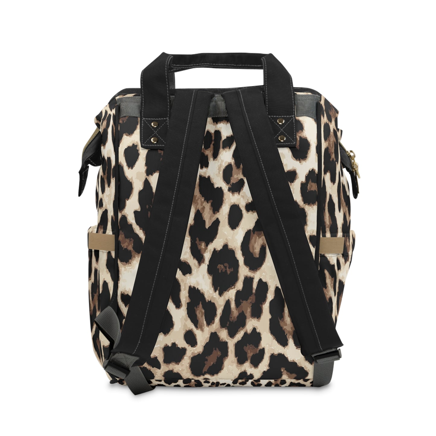 Multifunctional Diaper Backpack - Leopard