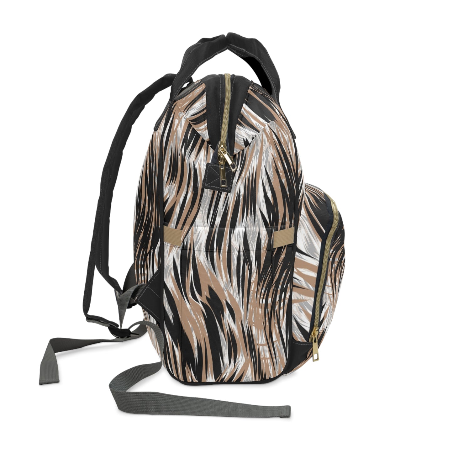 Multifunctional Diaper Backpack - Animal Print