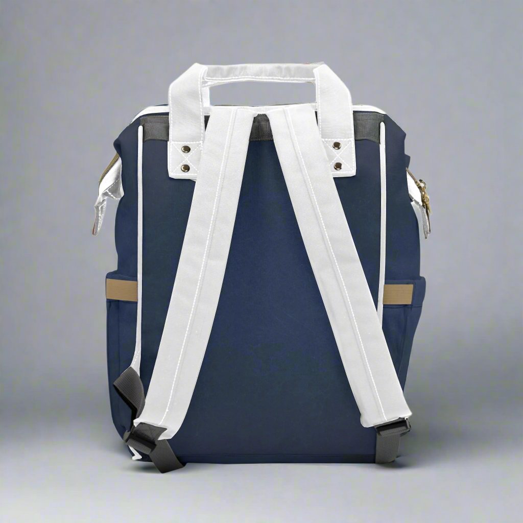 Multifunctional Diaper Backpack - Dark Blue