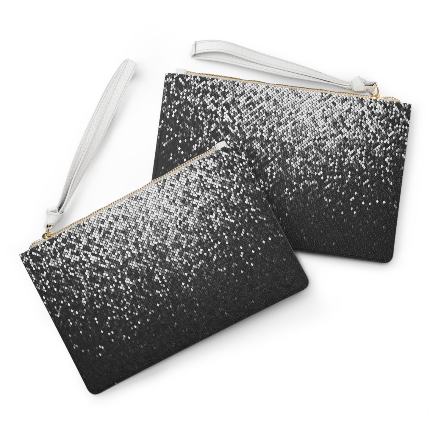 Clutch Bag - Silver Sparkles