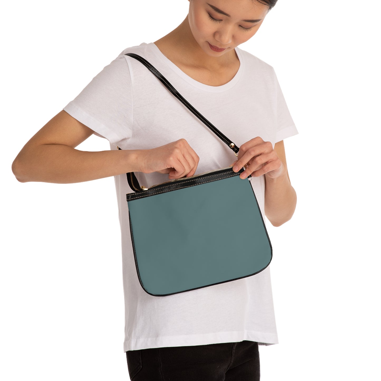 Small Shoulder Bag - Blue/Green