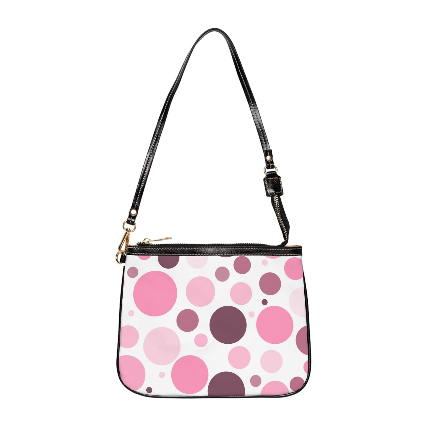 Small Shoulder Bag - Pink Polka Dot