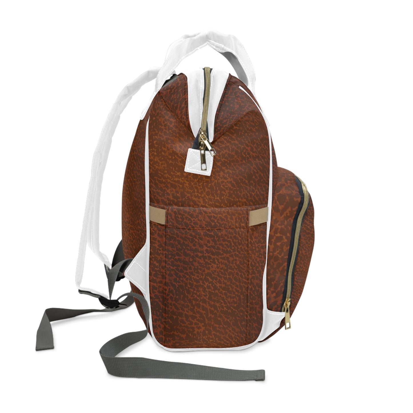 Multifunctional Diaper Backpack - Brown