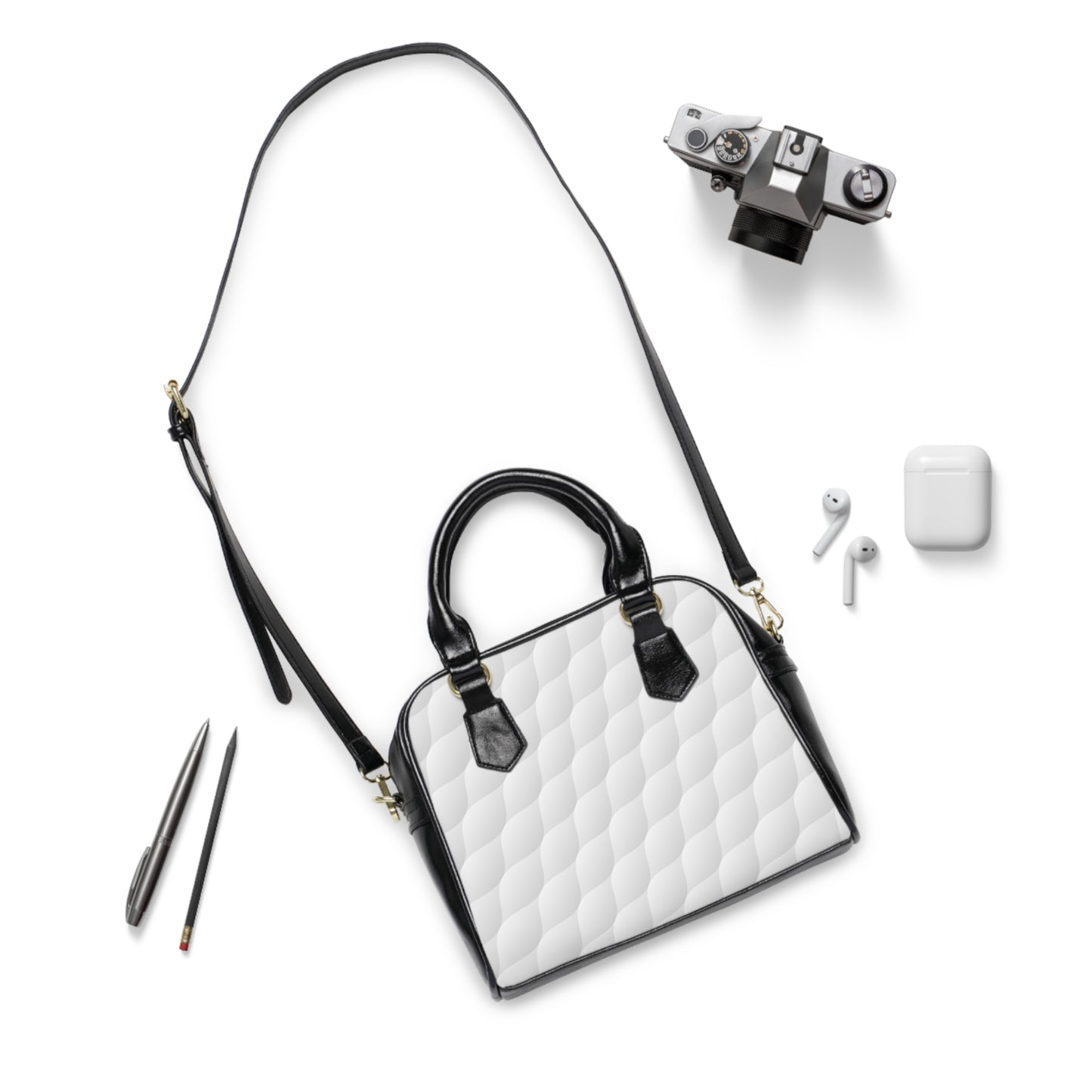 Shoulder Handbag - White