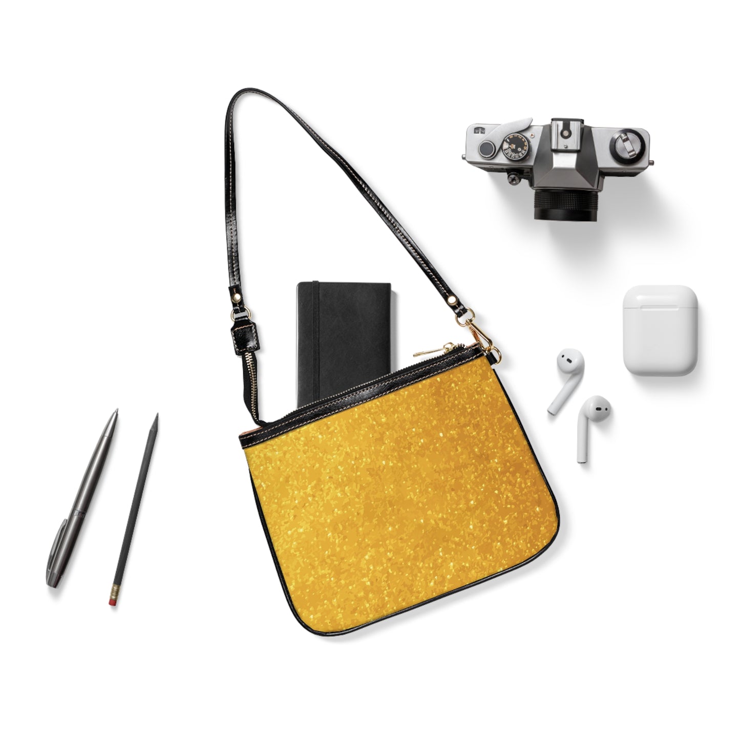 Small Shoulder Bag - Gold