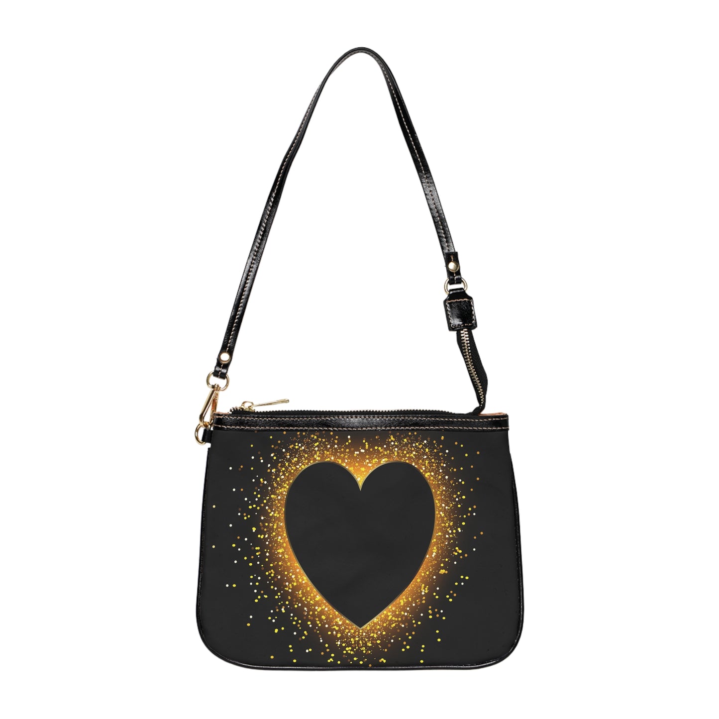 Small Shoulder Bag - Gold Heart