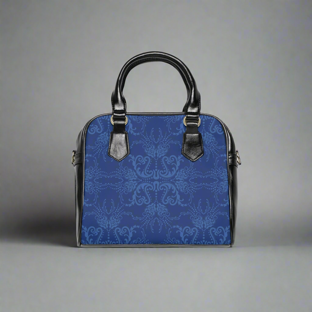 Shoulder Handbag - Navy Blue