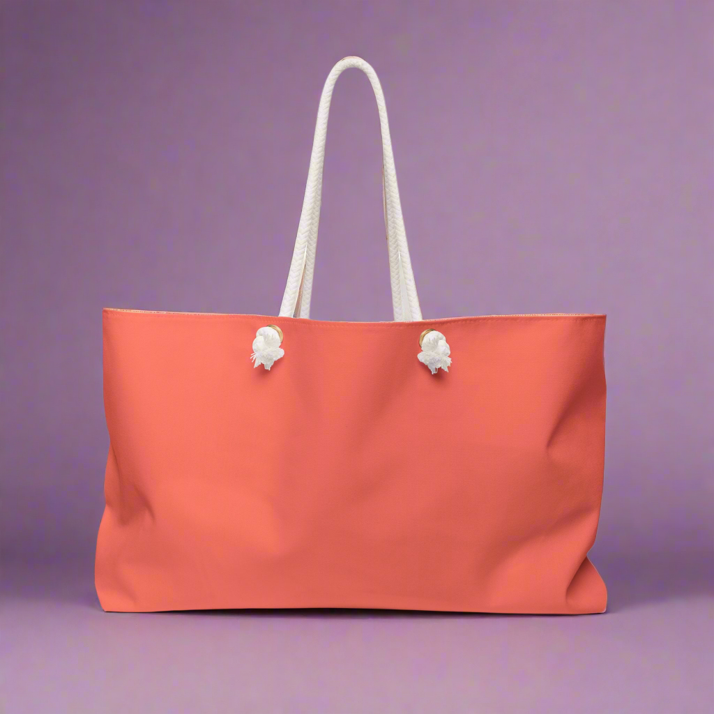 Weekender Bag - Coral Reef Orange