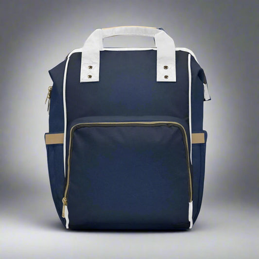 Multifunctional Diaper Backpack - Dark Blue