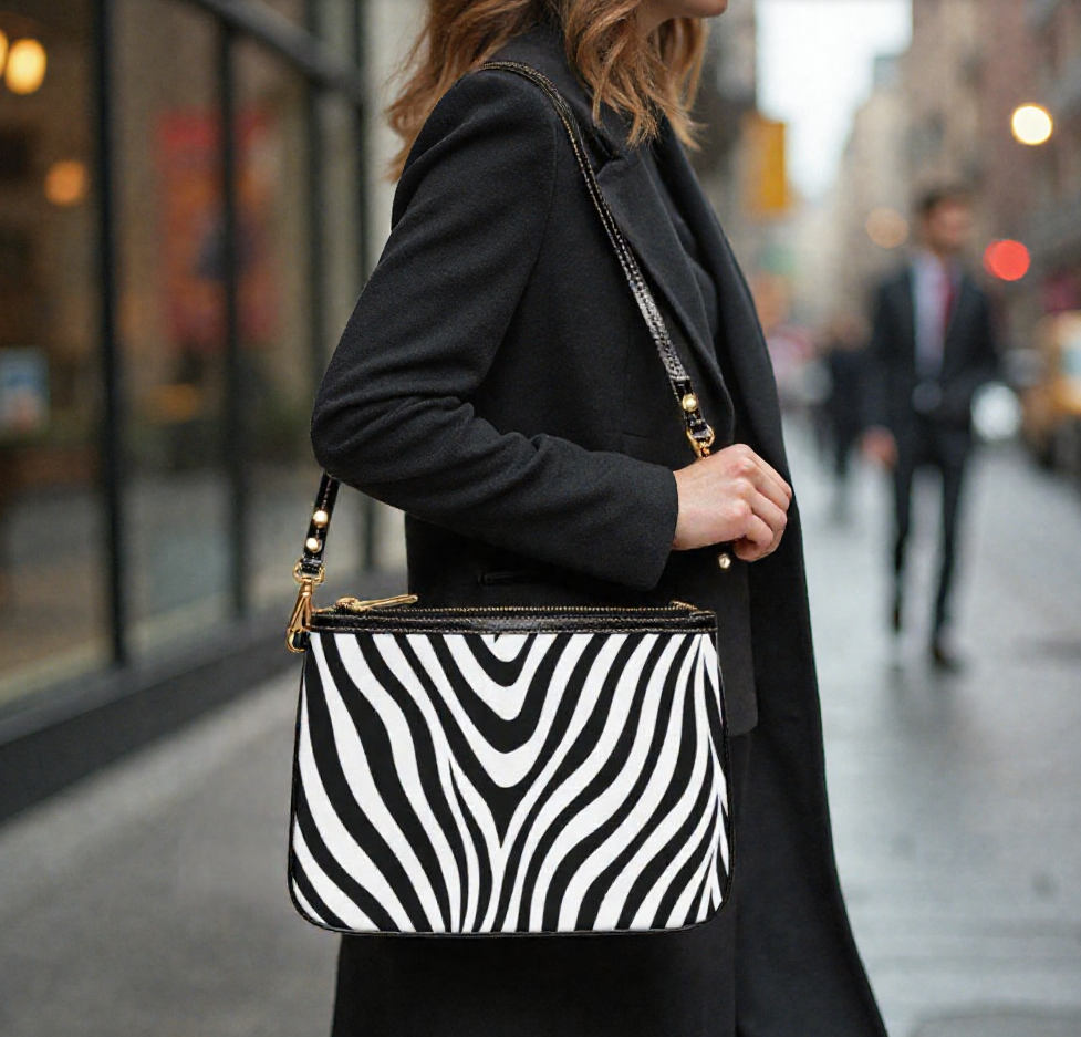 Small Shoulder Bag - Zebra